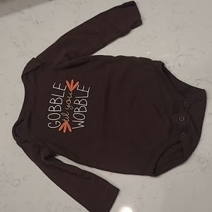 Carter's 12 months Gobble til you wobble onsie